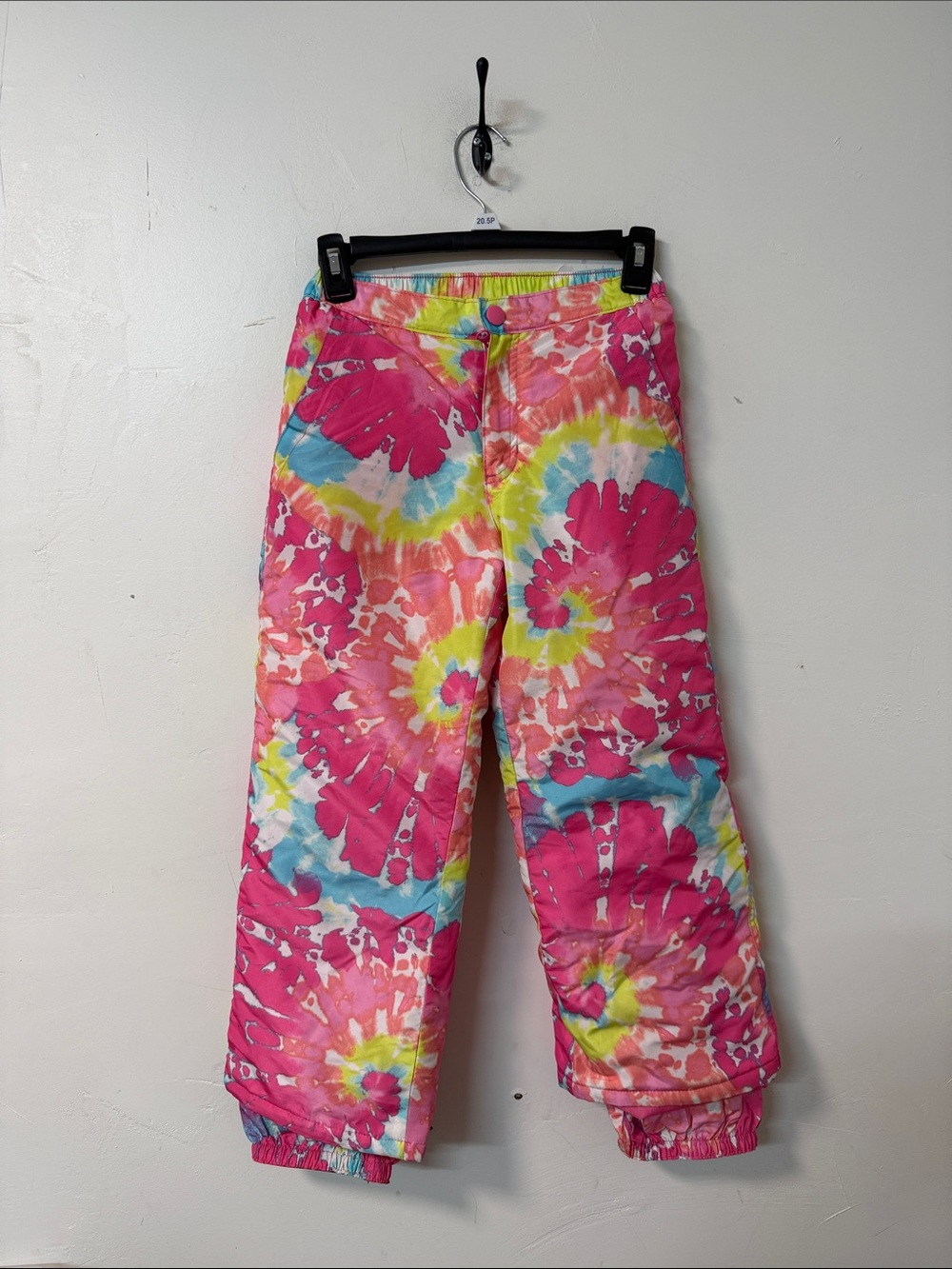 The Children's Place Pink Tie-Dye snow pants